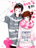 Anime Korean Couple (3).gif